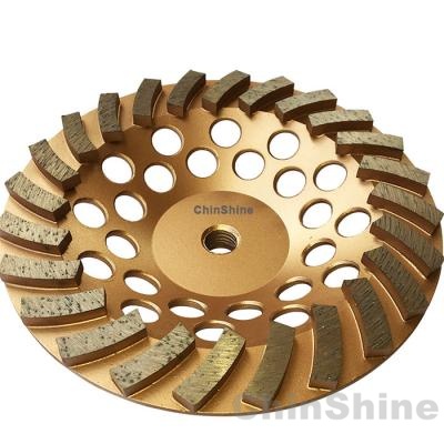 7 turbo diamond grinding cup wheel